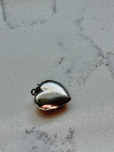 Load image into Gallery viewer, Vintage Sterling Starburst Heart Charm
