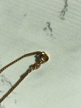 Load image into Gallery viewer, Micro Box Chain 10k Yellow Gold Necklace
