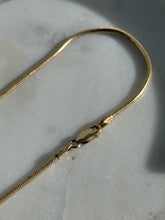 Load image into Gallery viewer, Gold Vermeil Snake Chain 18”
