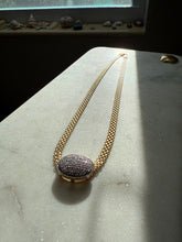 Load image into Gallery viewer, Italian Gold Vermeil Two-Tone Sterling Necklace 17”
