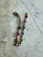 Load image into Gallery viewer, Multicolor Gemstone Sterling Silver Bracelet
