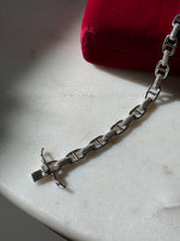 Load image into Gallery viewer, Iced Mariner Link Sterling Silver Bracelet 8”
