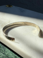 Load image into Gallery viewer, ‘D’ Sterling Silver Cuff Bracelet 6.25”
