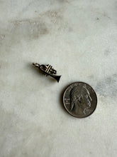 Load image into Gallery viewer, Vintage Trumpet Sterling Silver Charm
