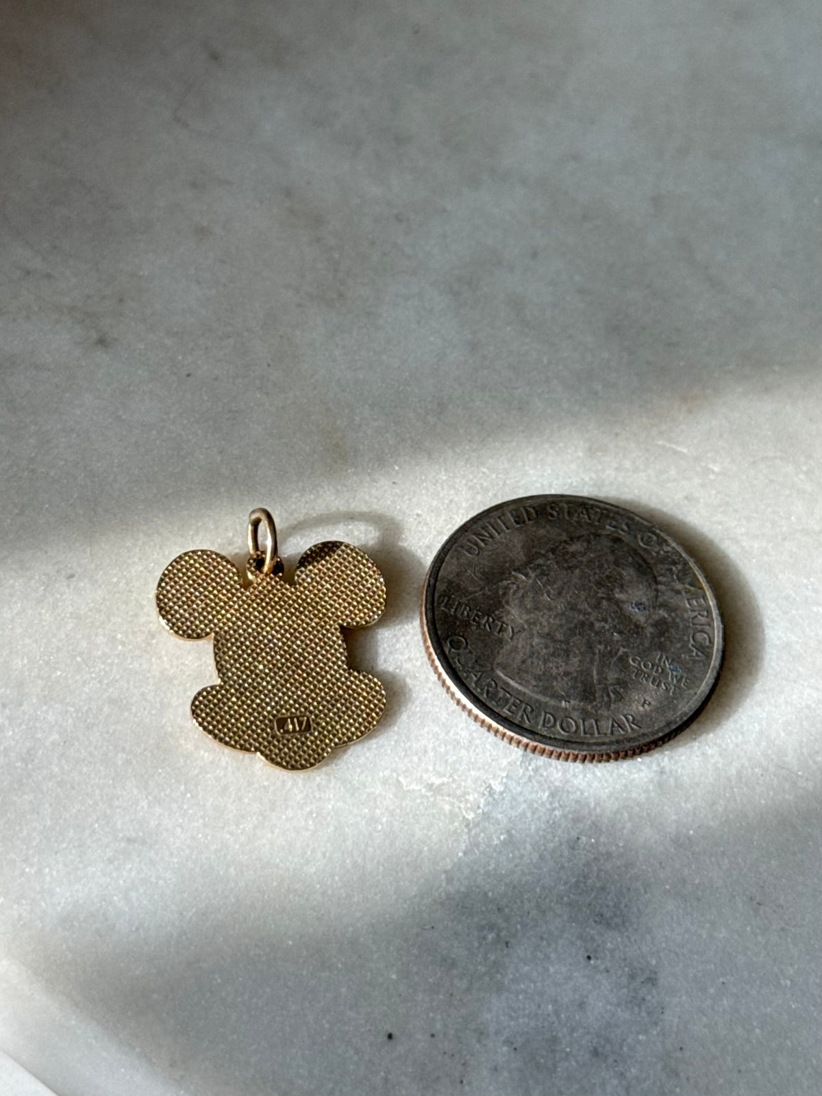 Vintage 10k Gold Mickey Mouse