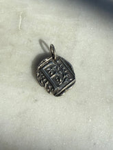 Load image into Gallery viewer, Vintage Intaglio Sterling Silver ‘F’ Charm
