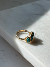 Load image into Gallery viewer, Gold Vermeil Trilogy Ring Size 8
