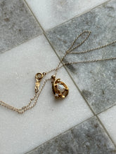 Load image into Gallery viewer, Opal &amp; Diamond 14k Gold Necklace 19”
