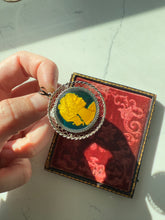 Load image into Gallery viewer, Vintage Quarter Ounce Fine Silver Enamel Cameo Pendant
