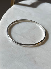 Load image into Gallery viewer, Thin Solid Sterling Silver Bangle Bracelet
