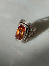 Load image into Gallery viewer, Azotic Topaz Sterling Silver Ring Size 7.25
