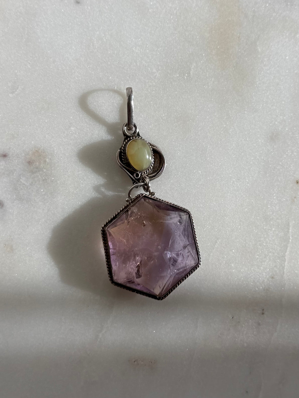Ametrine Sterling Silver Pendant