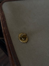 Load image into Gallery viewer, Vintage Coach Twill &amp; Leather Crossbody Purse
