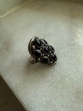 Load image into Gallery viewer, Black Onyx Sterling Silver Ring Size 9.75
