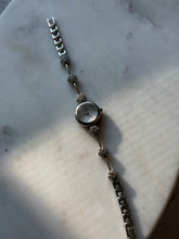 Load image into Gallery viewer, Flower Silver Tone Vintage Watch
