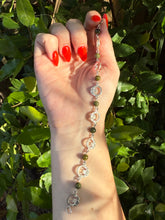 Load image into Gallery viewer, Hearts of Claddagh Sterling Silver Bracelet 7.5”
