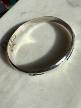 Load image into Gallery viewer, Vintage Fish Sterling Silver Bangle Bracelet
