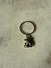 Load image into Gallery viewer, Teddy Bear Sterling Silver Ring Size 6
