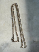 Load image into Gallery viewer, Figaro Sterling Silver Chain 20”
