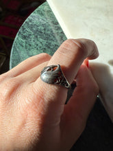 Load image into Gallery viewer, Vintage Swan Sterling Silver Ring Size 9.25
