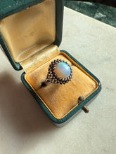 Load image into Gallery viewer, Vintage Opal Sterling Silver Ring Size 6
