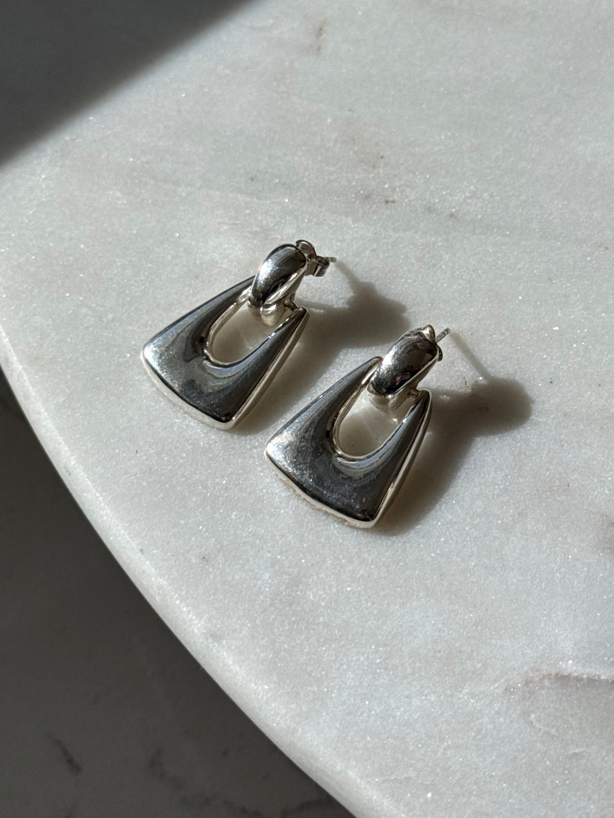 Vintage Sterling Silver Earrings