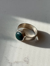 Load image into Gallery viewer, Vintage Bloodstone Sterling Silver Ring Size 10
