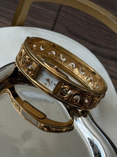Load image into Gallery viewer, Vintage Chunky Gold Tone Bangle Watch
