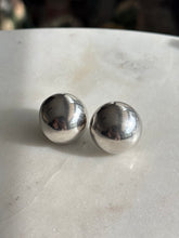 Load image into Gallery viewer, Vintage Sterling Silver Chunky Earrings
