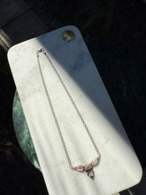 Load image into Gallery viewer, Running Bear Mother of Pearl Necklace 19”
