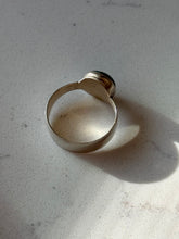 Load image into Gallery viewer, Vintage Bloodstone Sterling Silver Ring Size 10
