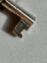 Load image into Gallery viewer, Ann King Sterling &amp; 18k Gold Key Pendant
