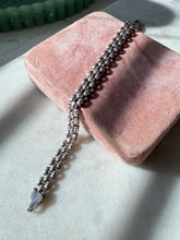 Load image into Gallery viewer, Italian Panther Link Sterling Silver Bracelet 6.75”
