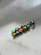 Load image into Gallery viewer, Multicolor Swirl Sterling Silver Pendant
