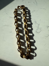 Load image into Gallery viewer, Vintage 1930s Germany Brass Necklace 18.5”
