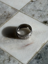 Load image into Gallery viewer, Heart Sterling Silver Band Size 7
