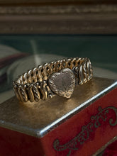 Load image into Gallery viewer, Vintage WWII Era Sweetheart Expansion Bracelet
