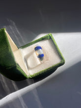 Load image into Gallery viewer, Lapis &amp; Mother of Pearl Sterling Silver Ring
