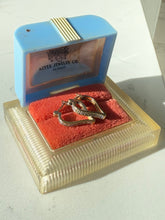 Load image into Gallery viewer, Diamond Gold Vermeil Heart Hoops
