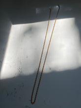 Load image into Gallery viewer, Gold Vermeil Rope Chain Necklace
