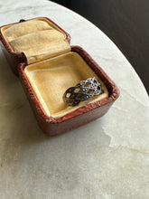 Load image into Gallery viewer, Marcasite Sterling Silver Ring Size 5.25
