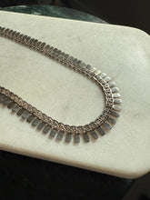 Load image into Gallery viewer, Mexico Sterling Silver Cleopatra Necklace 17”
