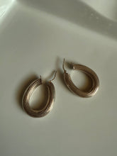Load image into Gallery viewer, Chunky Sterling Silver Tubular Hoops
