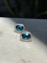 Load image into Gallery viewer, David Yurman Sterling &amp; 14k Post Back Earrings
