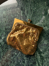 Load image into Gallery viewer, Vintage Golden Mesh Purse
