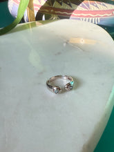 Load image into Gallery viewer, Blue Topaz Sterling Silver Ring Size 4.5
