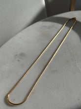 Load image into Gallery viewer, Gold Vermeil Snake Chain 18”
