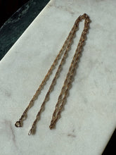 Load image into Gallery viewer, Twisted Rope Gold Vermeil Chain 24”

