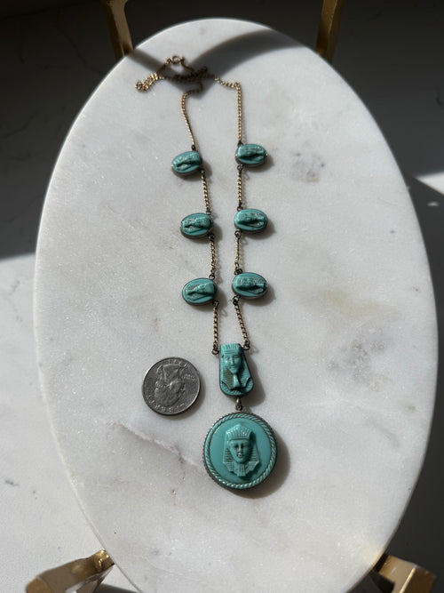 Antique Egyptian Revival Necklace
