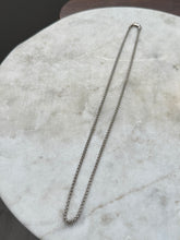 Load image into Gallery viewer, Italian Franco Link Sterling Silver Chain 19.5”
